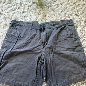 George Men's Charcoal Flat Front Shorts